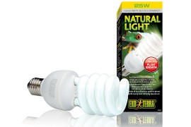 Лампа с УФ с полным спектром - Exo-Terra Natural Light (ex. Repti Glo 2.0) - 25 Вт - арт.: PT2191