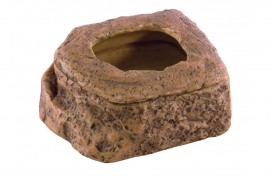 Кормушка-камень для подвижного корма - Exo-Terra Buffalo Worm Feeder - арт.: PT2808