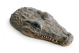 Черепаший берег "Крокодил" - Exo-Terra Turtle island "Croc" - 21 x 10,5 x 4,5 см, арт.: PT3067