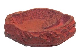 Кормушка-поилка - JBL ReptilBar Red XS - 6 x 4 x 1 см - красная - арт.: 7107600