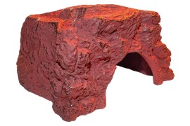 Пещера-укрытие для рептилий - JBL ReptilCava Red XL - 23 x 20 x 10 см - красная - арт.: 7109400