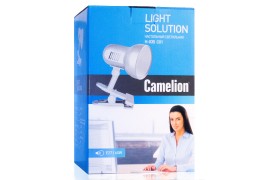 Светильник на прищепке - Camelion Light Solution H-035 / Е27 - Макс. 60 Вт (белый)