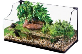 Террариум стеклянный для черепах - Exo-Terra Turtle Terrarium - 90 x 45 x 30/45 см (Large) - арт.: PT3748