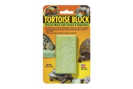 Кальциевый блок с овощами и кактусом для черепах - Zoo Med Tortoise Block - арт.: BB-55