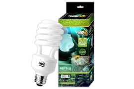 Лампа с УФ для тропических террариумов - Lucky Herp UVB 5.0 - 26 Вт
