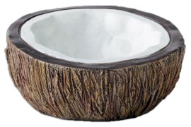 Поилка в виде кокоса - Exo-Terra Cocount Water Dish - 10 x 5 см